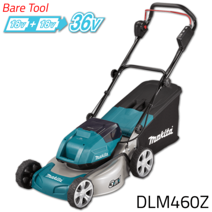 DLM460Z - 460mm (18") 3-in-1 Cordless Lawn Mower 18V x2 (36V) LXT® Li-Ion [Bare Tool]